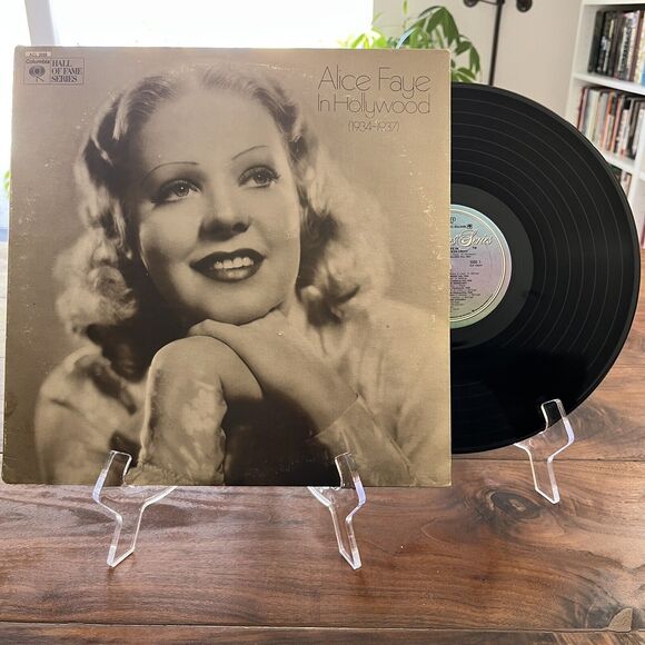 Alice Faye In Hollywood (1934-1937) LP 1973 Columbia Hall Of Fame Series ACL3068 - Picture 2 of 8